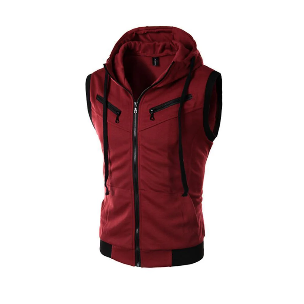 Julien® | Sleeveless Hooded Vest For Men - Image 5