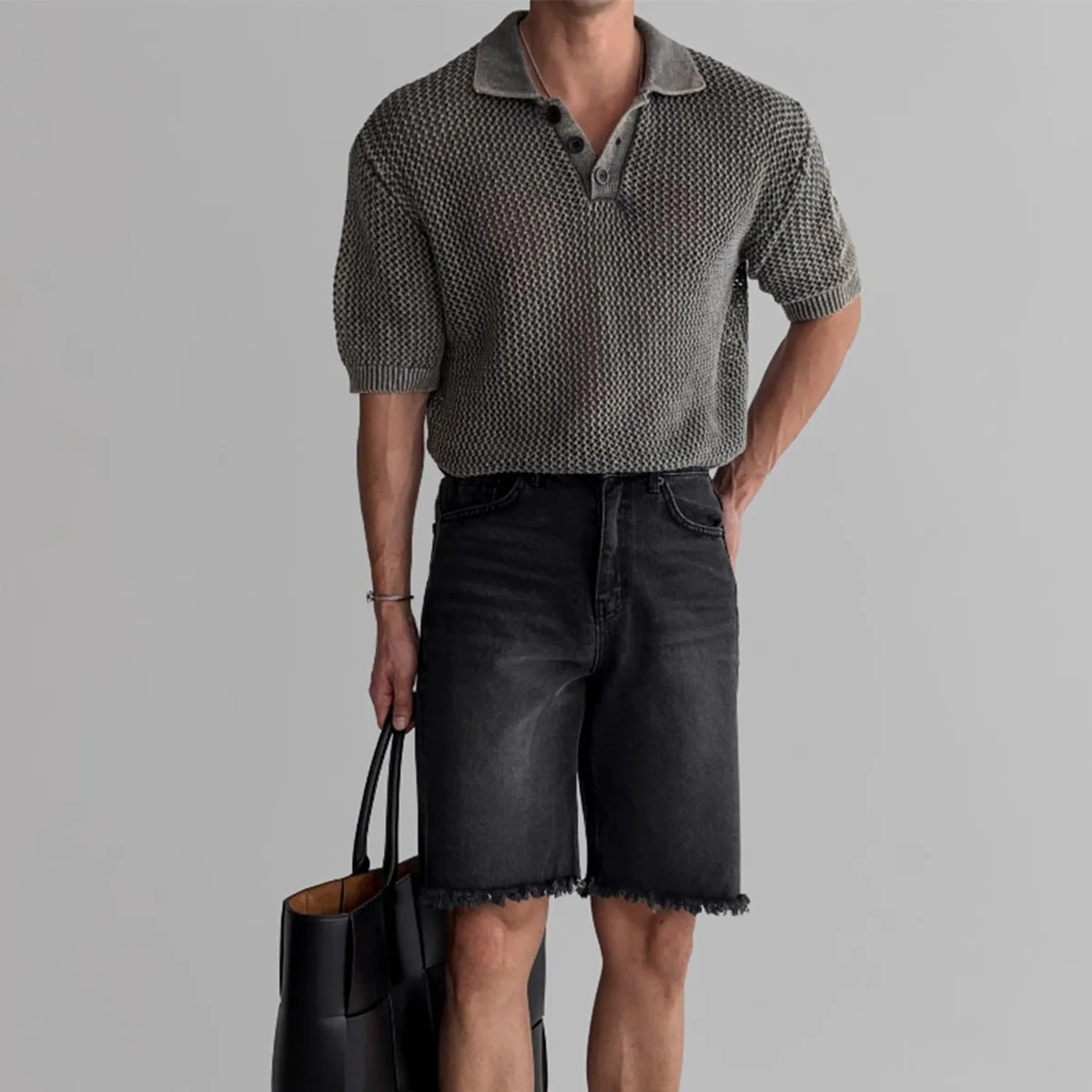 Julio® | Harvey Waffle Polo Shirt - Image 2