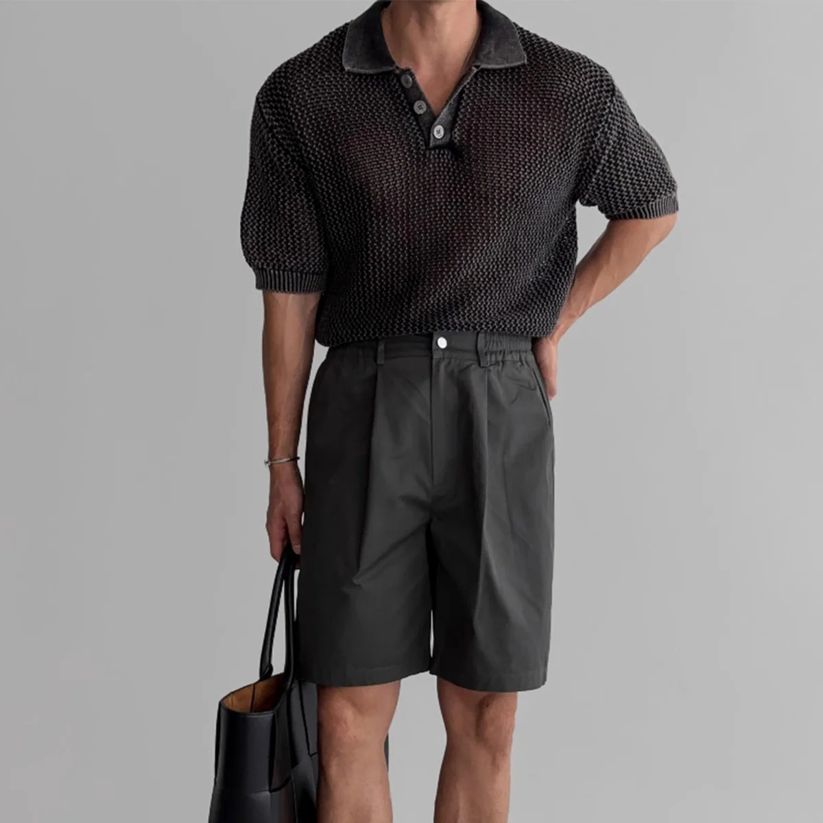 Julio® | Harvey Waffle Polo Shirt - Image 6