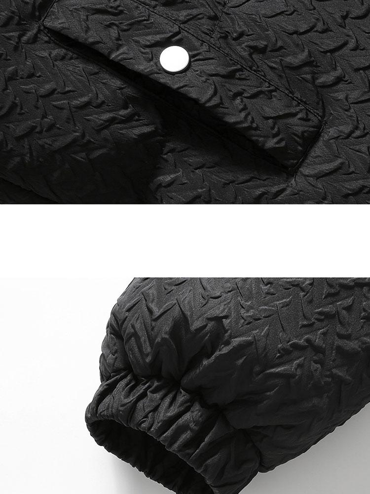 Julio | Teddy Lined Jacquard Coat - Image 7