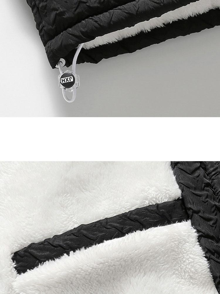 Julio | Teddy Lined Jacquard Coat - Image 8