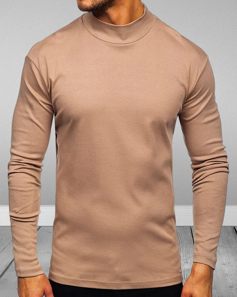 Juniper® | Men'S Solid Color Turtleneck Sweater - Image 3