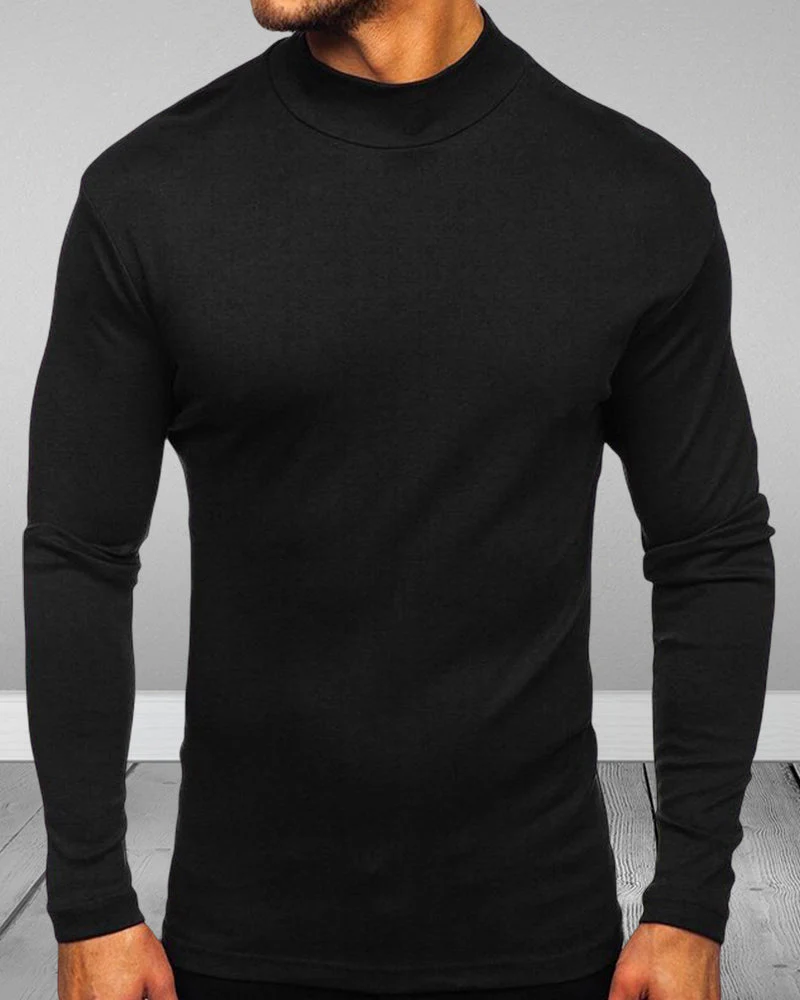 Juniper® | Men'S Solid Color Turtleneck Sweater - Image 5