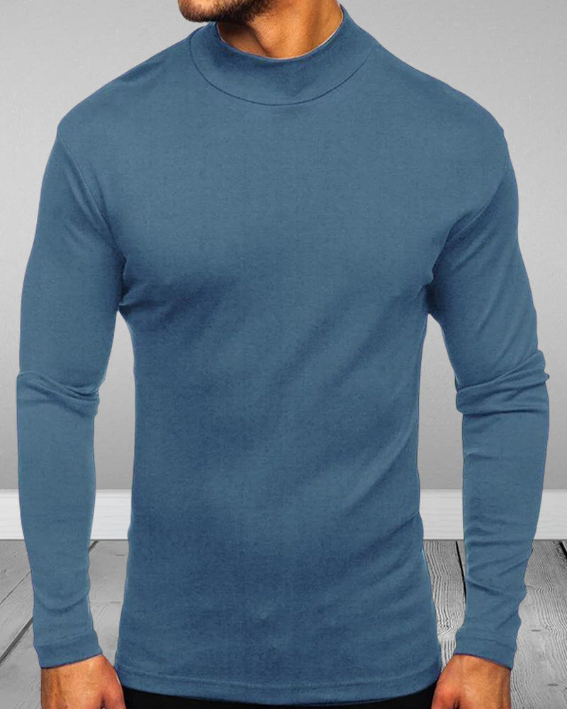 Juniper® | Men'S Solid Color Turtleneck Sweater - Image 6