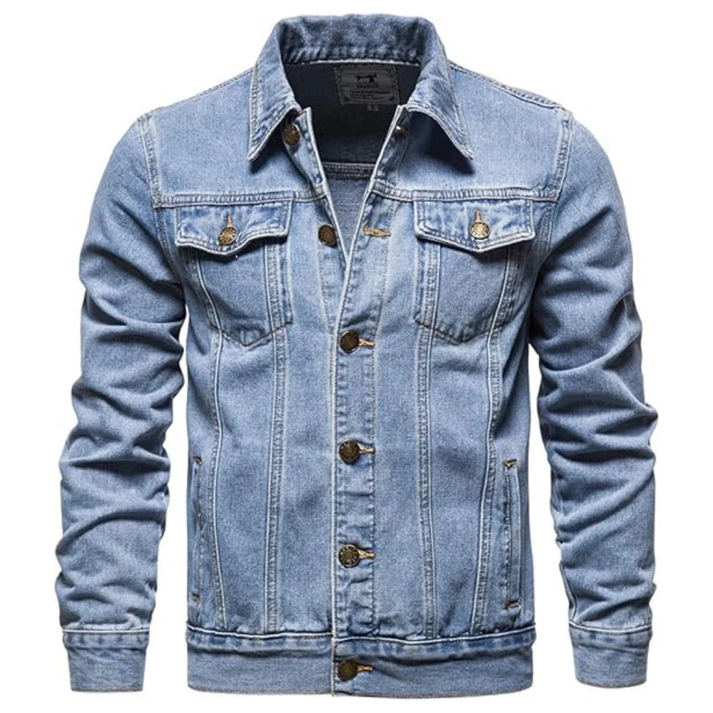 Justice | Glen Slim Fit Denim Jacket - Image 5