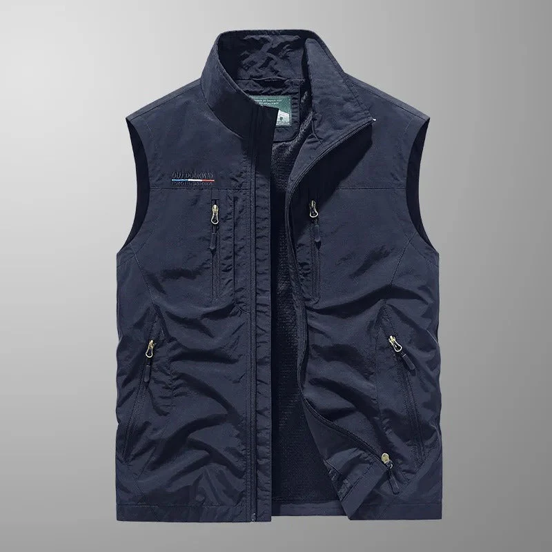 Justin® | Breathable Cargo Vest With Multiple Pockets - Image 7