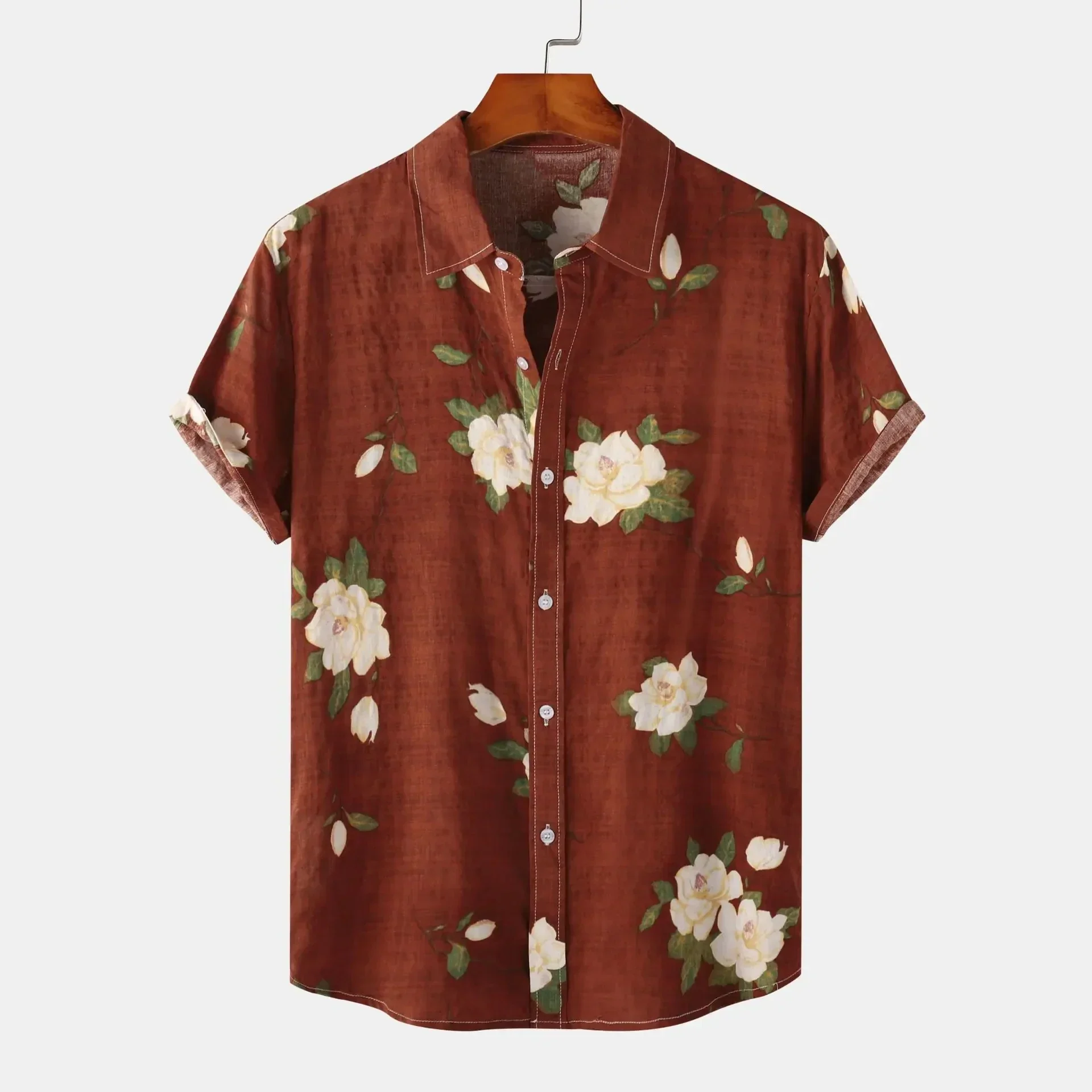 Justin | Italian Bloom Button-Up - Image 2