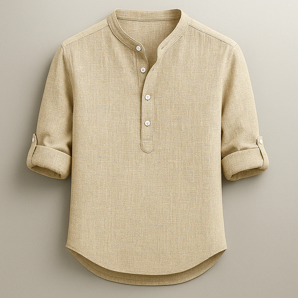 Justin | Julian Henley Shirt - Image 2