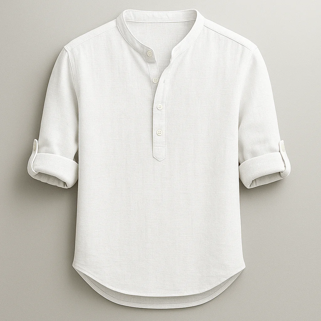 Justin | Julian Henley Shirt - Image 5