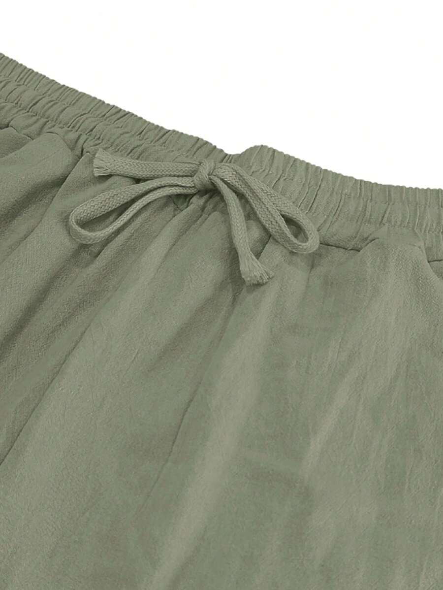 Justin | LIGHTWEIGHT LINEN PANTS WITH DRAWSTRING - Image 23