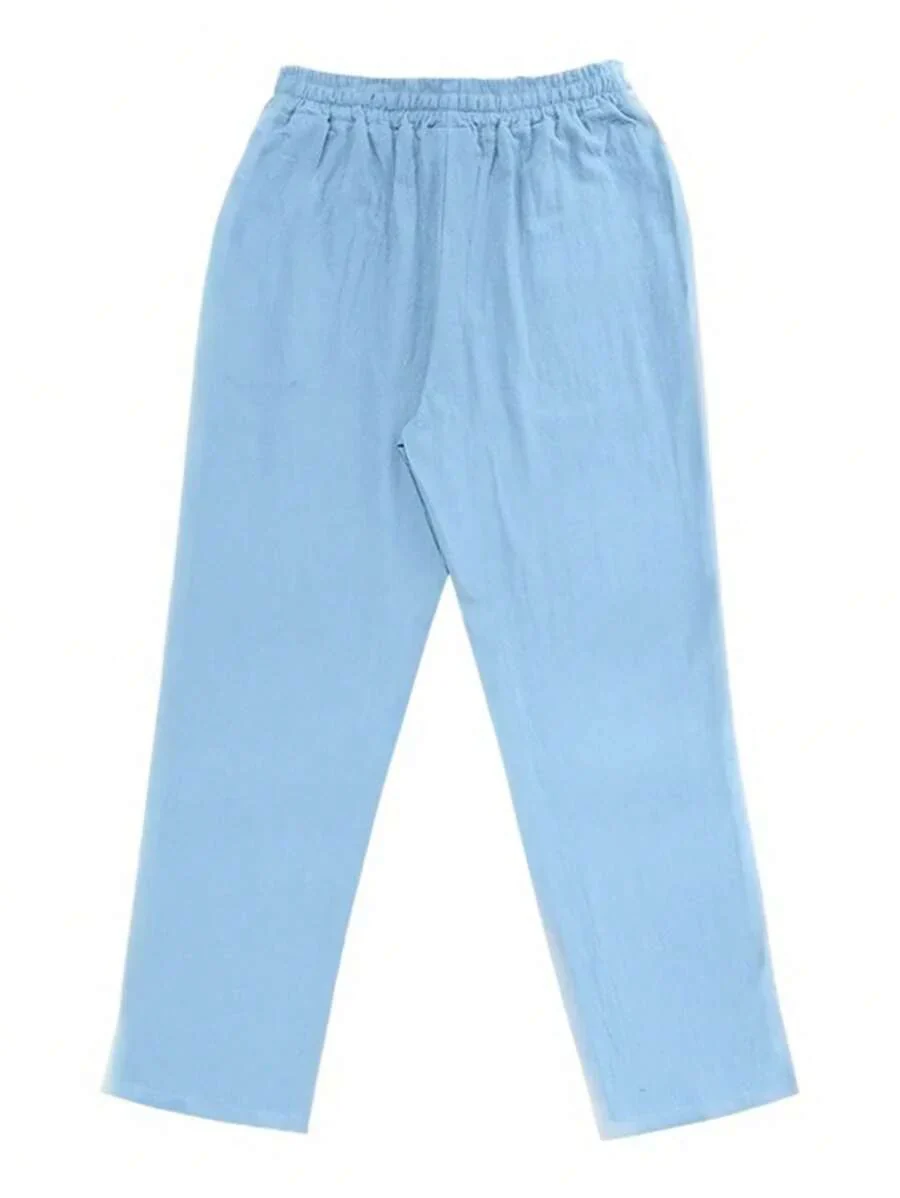 Justin | LIGHTWEIGHT LINEN PANTS WITH DRAWSTRING - Image 34