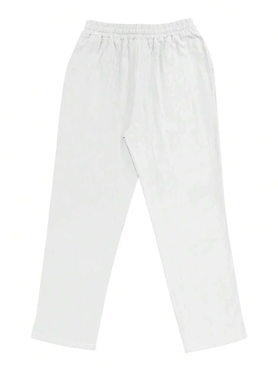 Justin | LIGHTWEIGHT LINEN PANTS WITH DRAWSTRING - Image 4