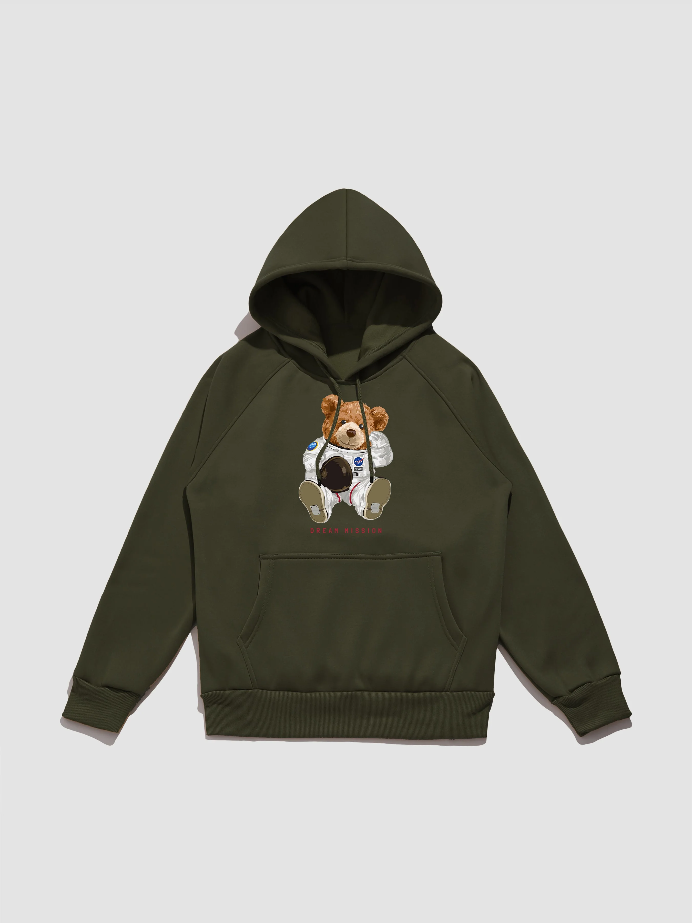 Justin | NASA Astronaut Bear Print Hoodie - Image 14