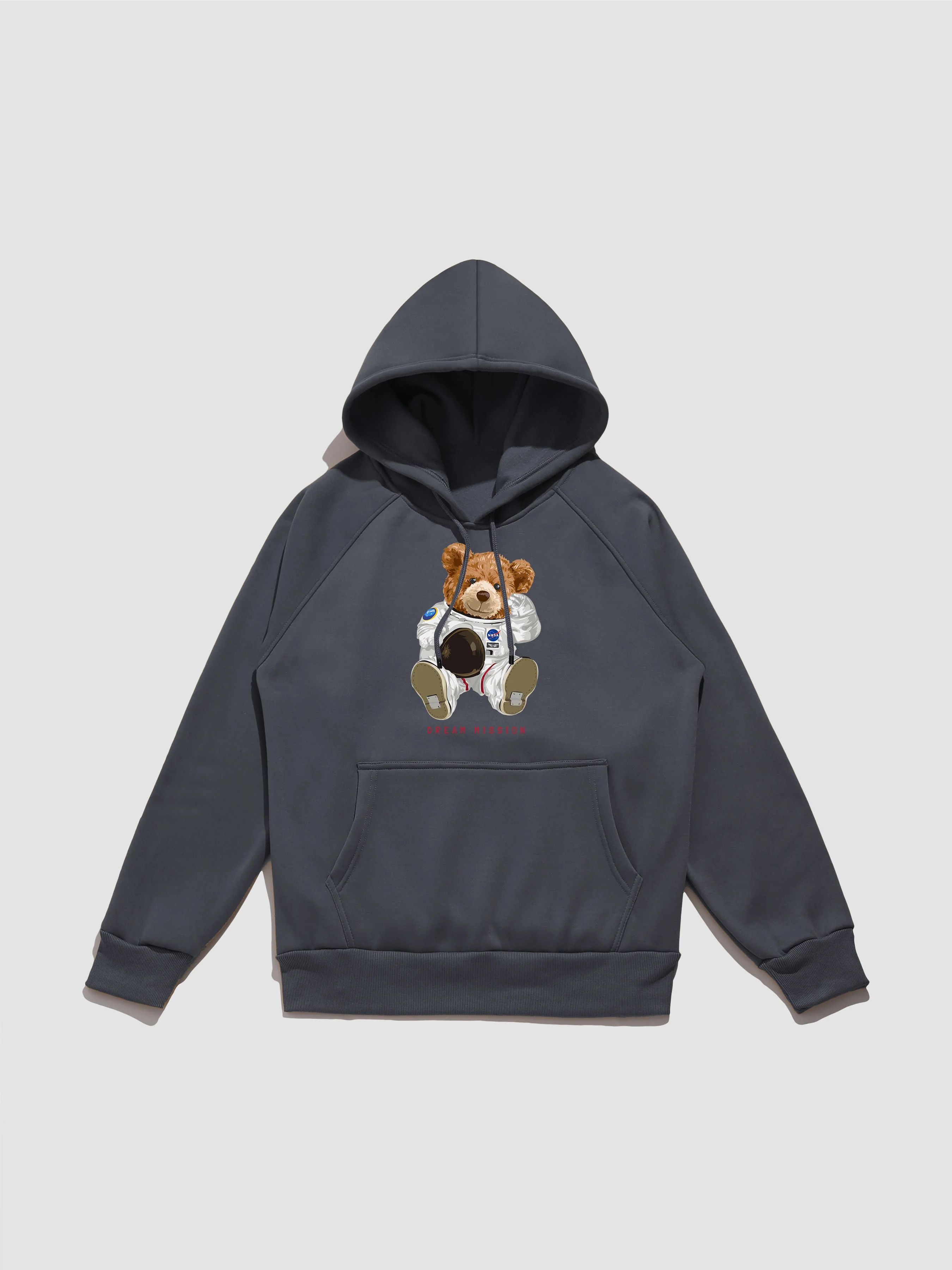 Justin | NASA Astronaut Bear Print Hoodie - Image 2