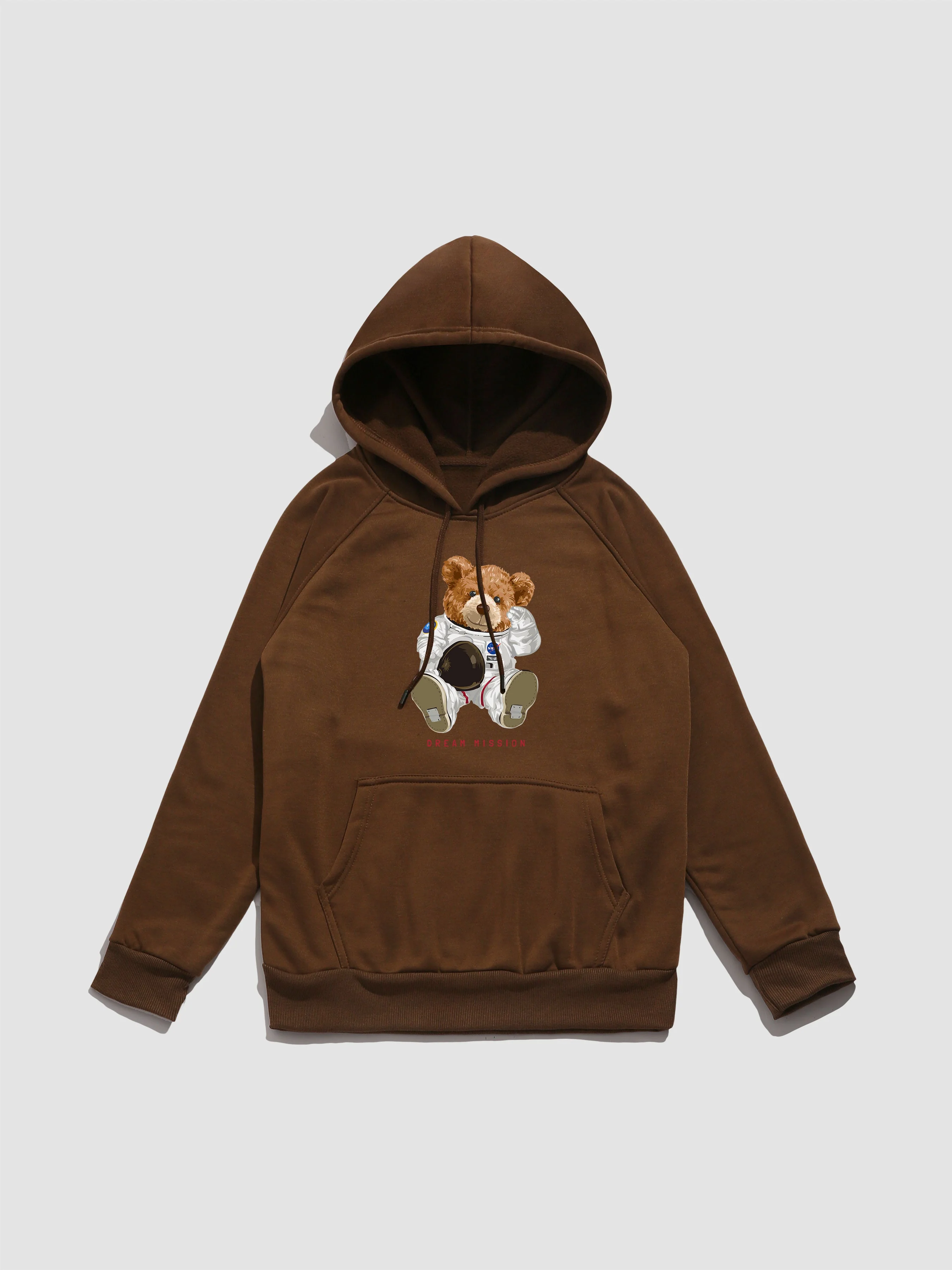 Justin | NASA Astronaut Bear Print Hoodie - Image 3