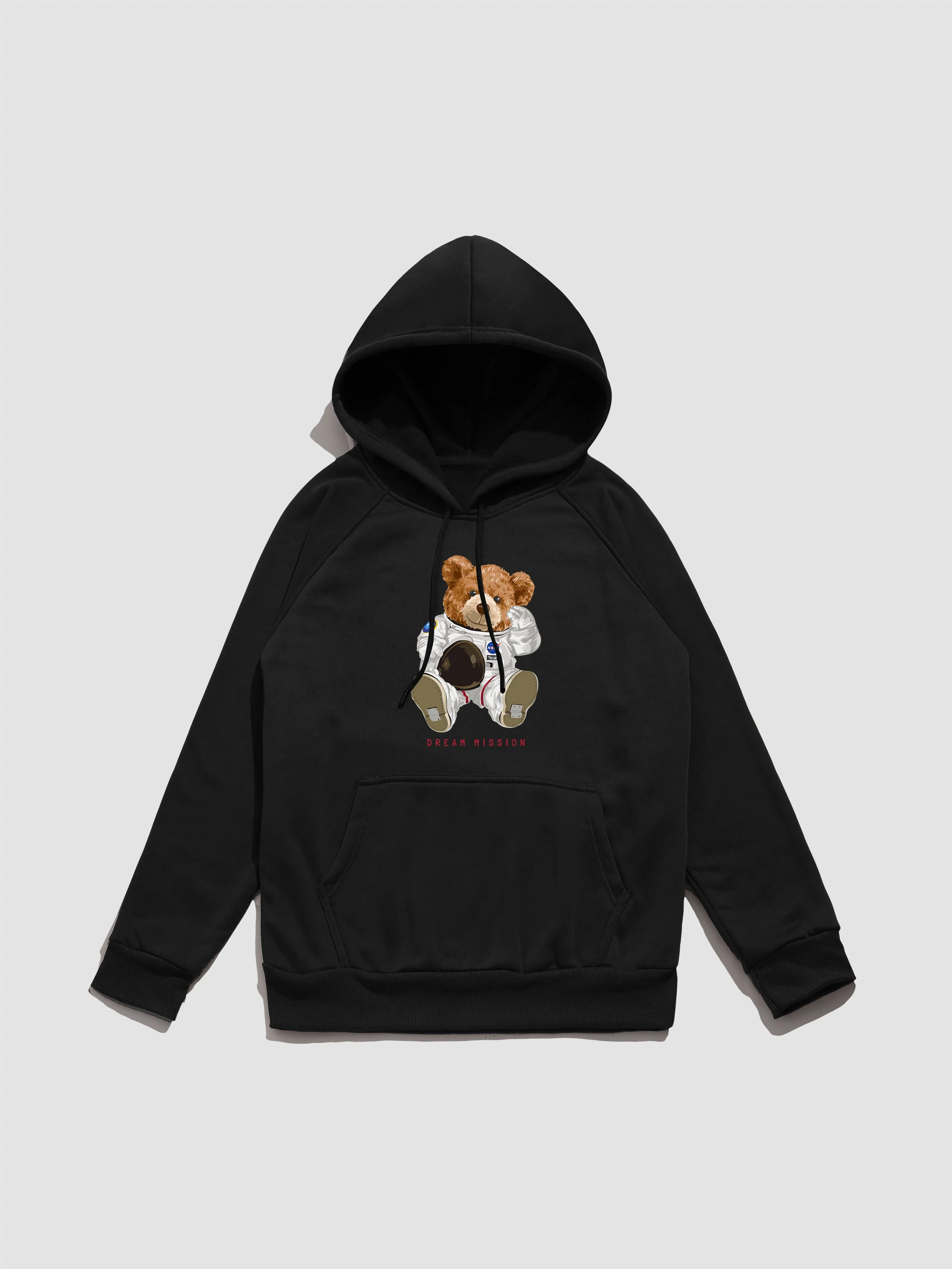 Justin | NASA Astronaut Bear Print Hoodie - Image 4