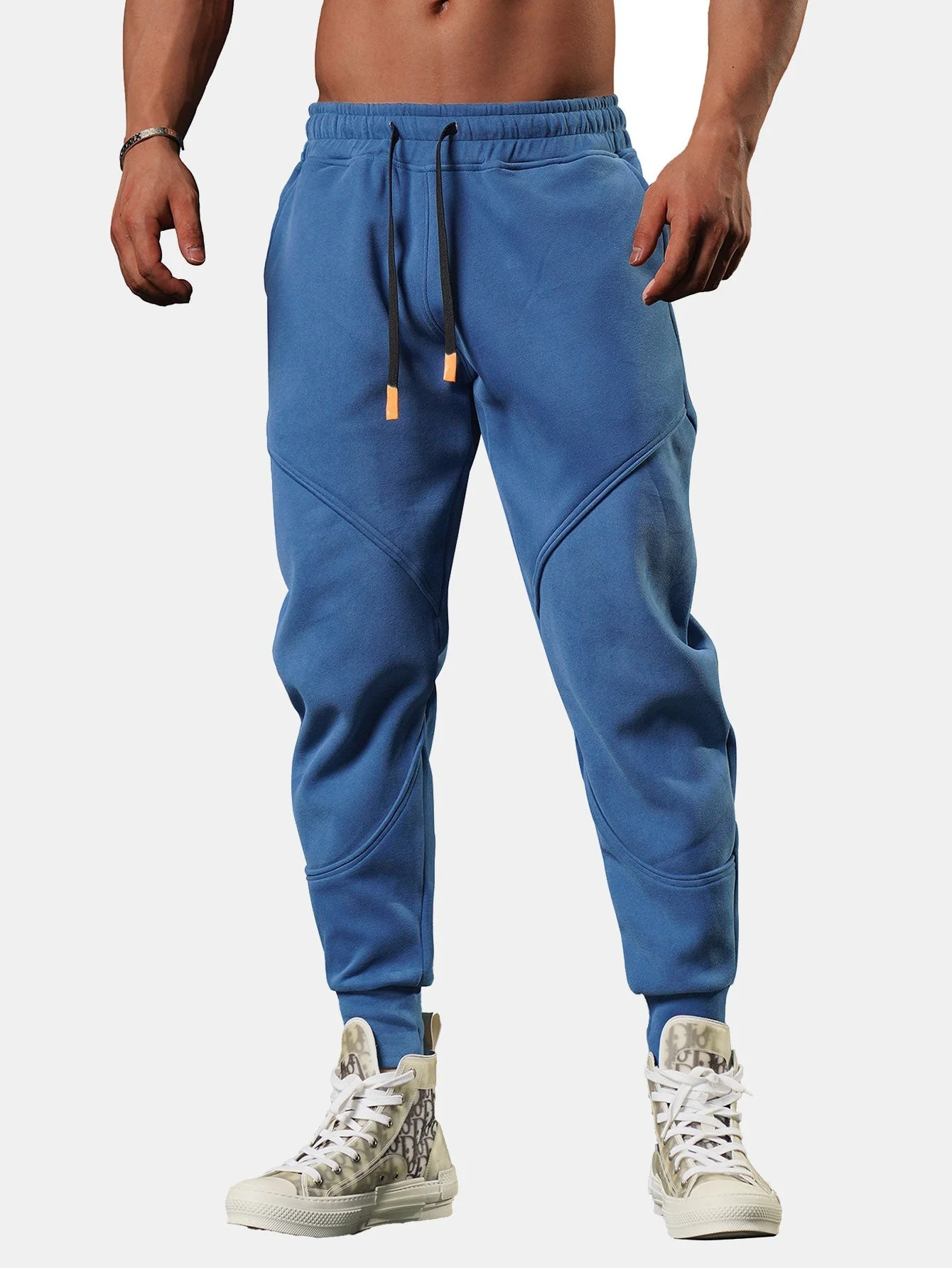 Justino® | Man Split Cropped Joggers - Image 6