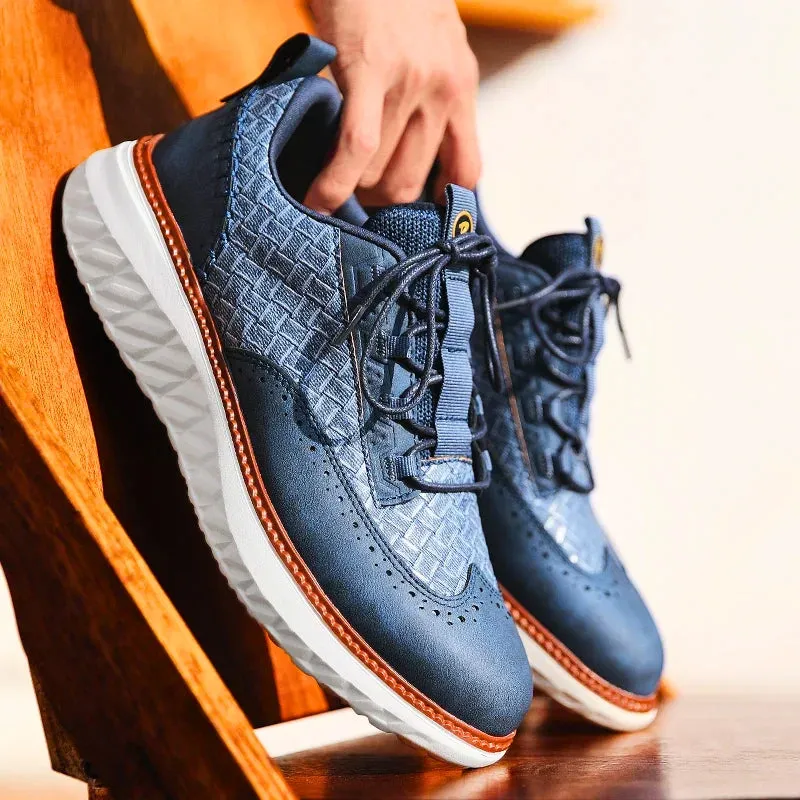 Justo | Arthur Woven Trainers - Image 2