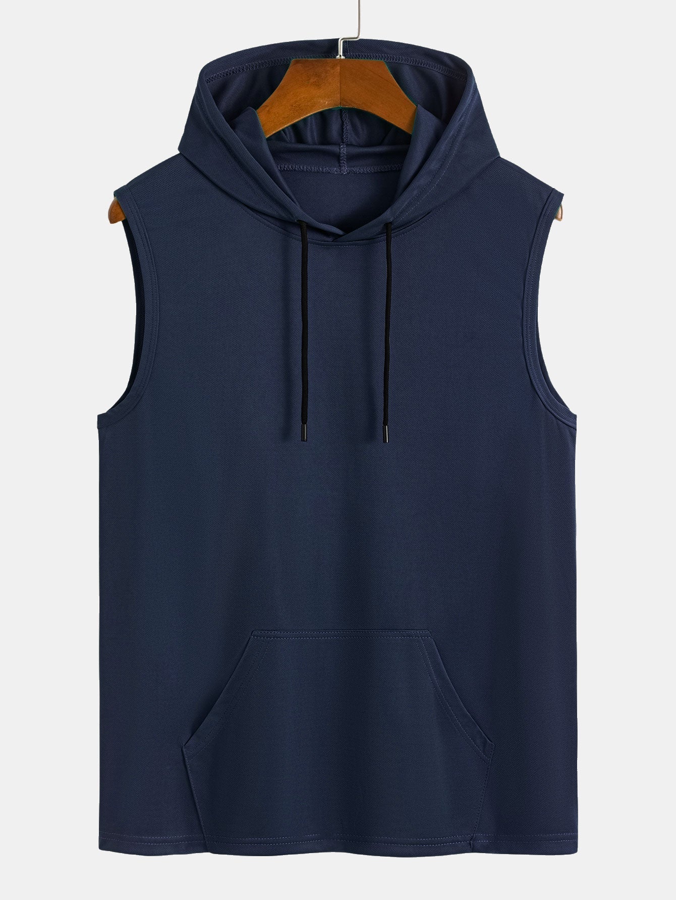 Juvenal® | Athletic Mesh Kangaroo Pocket Hooded Tank - Image 11