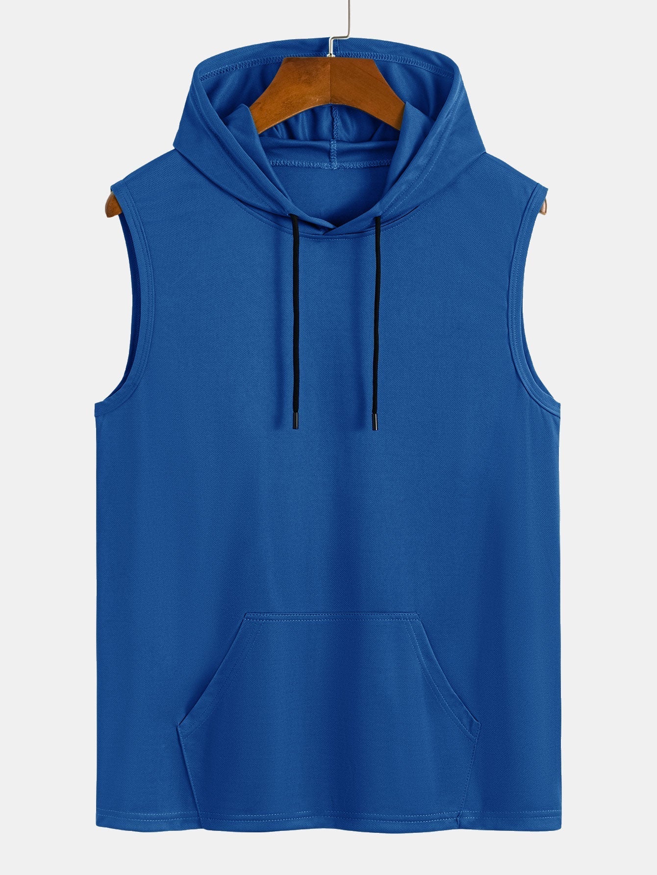 Juvenal® | Athletic Mesh Kangaroo Pocket Hooded Tank - Image 9