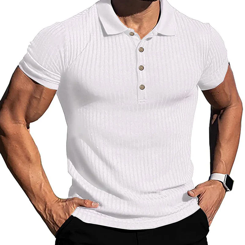 Kadin® | Short-Sleeved Sporty T-Shirt For Men With Lapels - Image 7