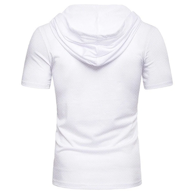 Kaemon® | Casual Summer Drawstring T-Shirt For Men - Image 4