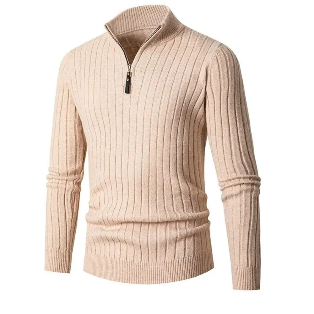 Kain® | Striped Half Zip Vest For Men - Image 2