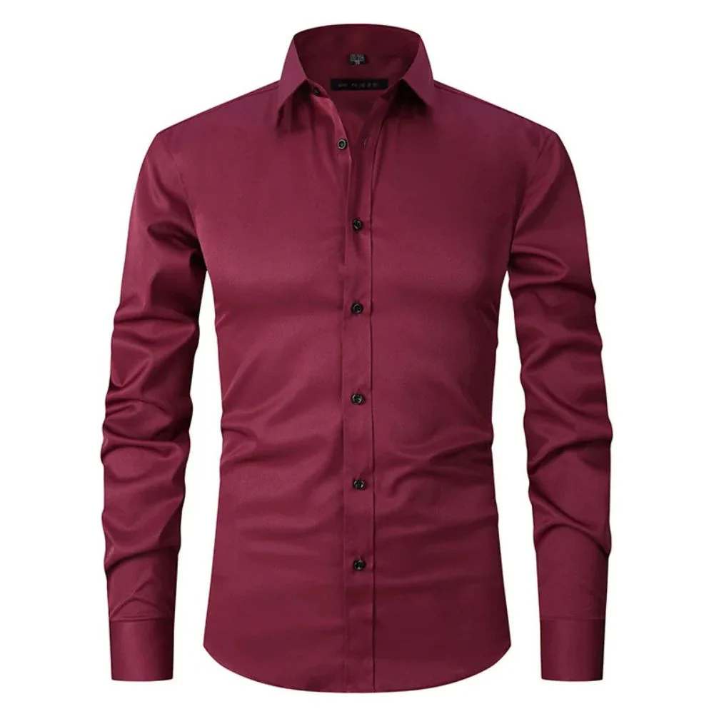 Kaleb® | Elegant Business Blouse For Men - Image 2