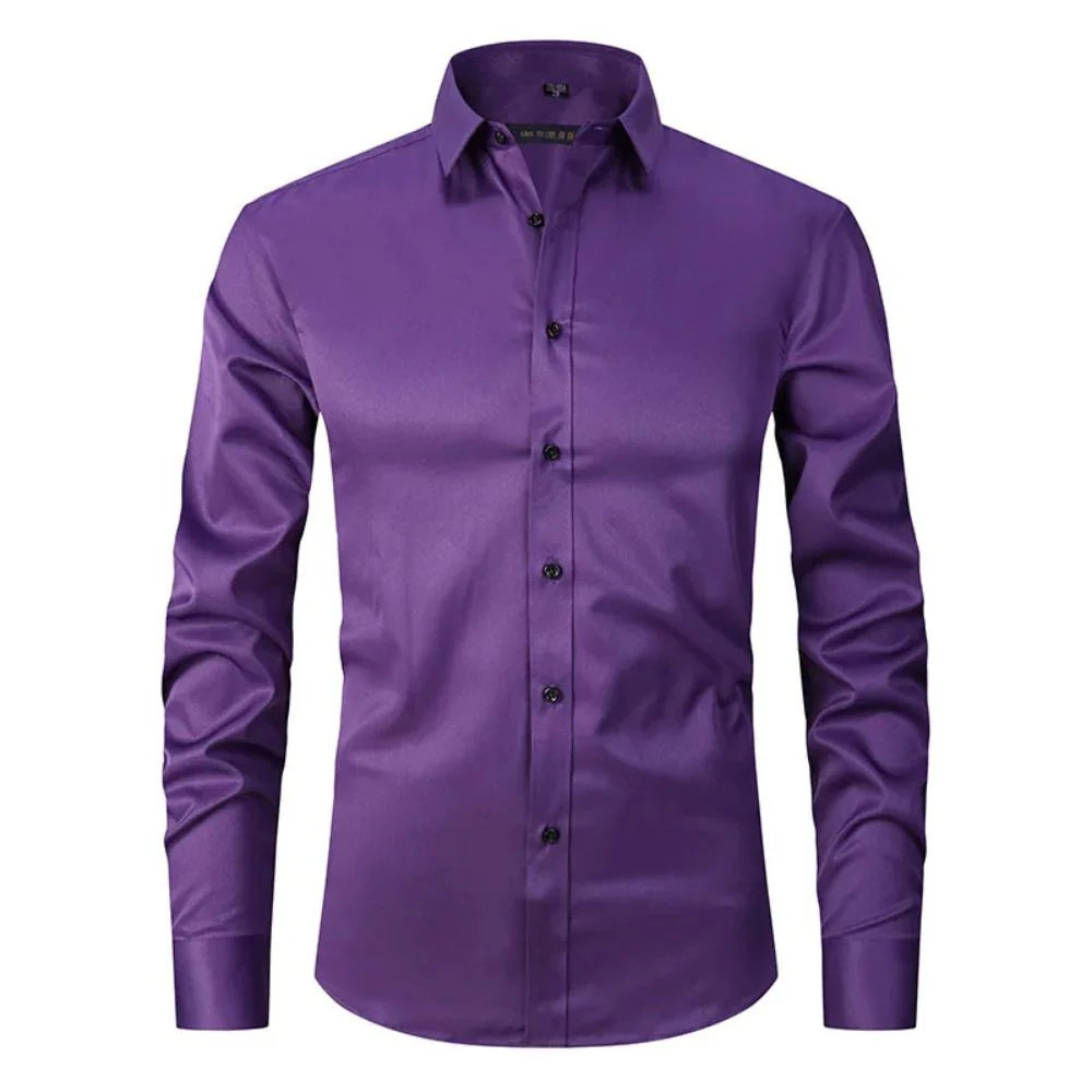 Kaleb® | Elegant Business Blouse For Men - Image 4