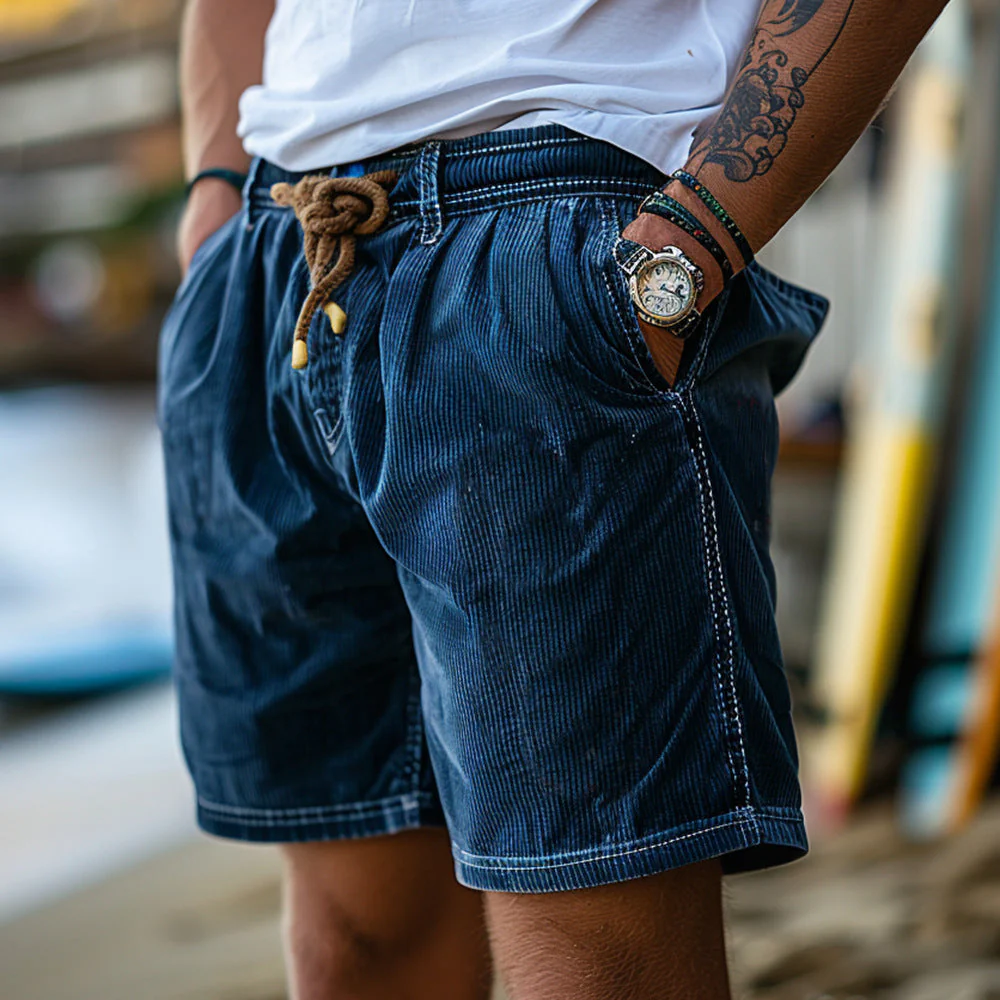Kaleb® | Vintage Linen Shorts - Image 6