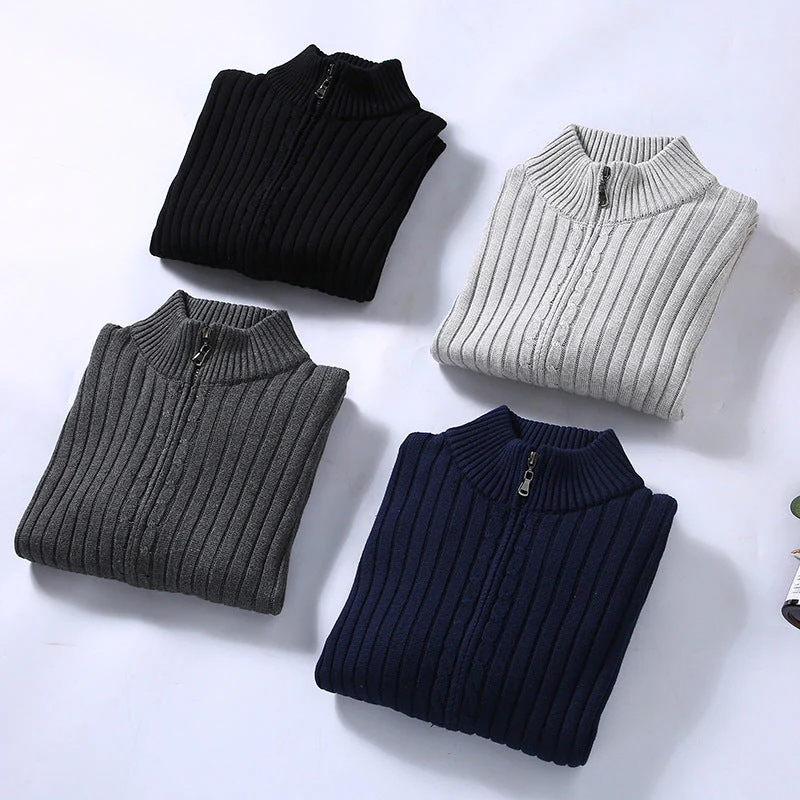 Kaleb® | Zipped Sweater - Image 6