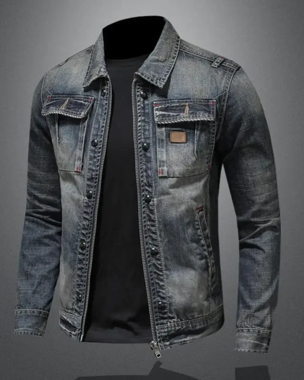 Kaleb | Premium Denim Jacket - Image 2
