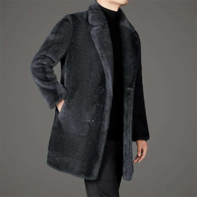 Kaled | Ewald – Warm coat made of fine mink fur - Image 5