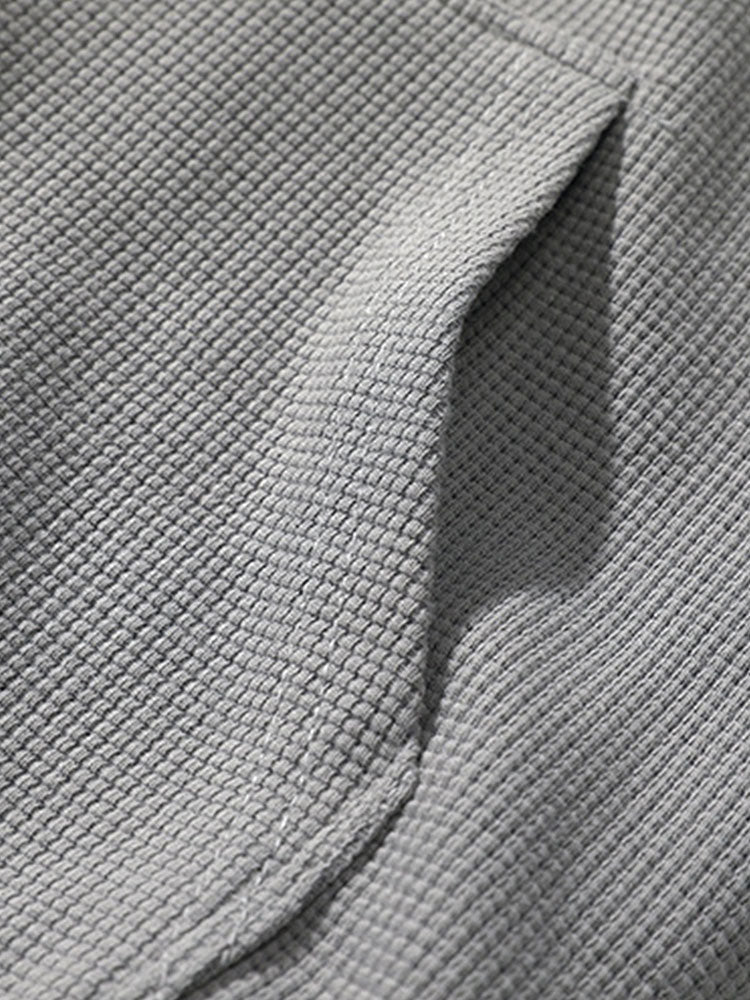 Kalel | Relaxed Waffle Zip Hoodie - Image 4