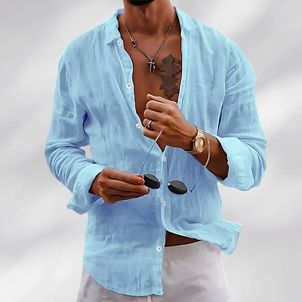 Kalen® | Premium Linen Shirt - Image 2