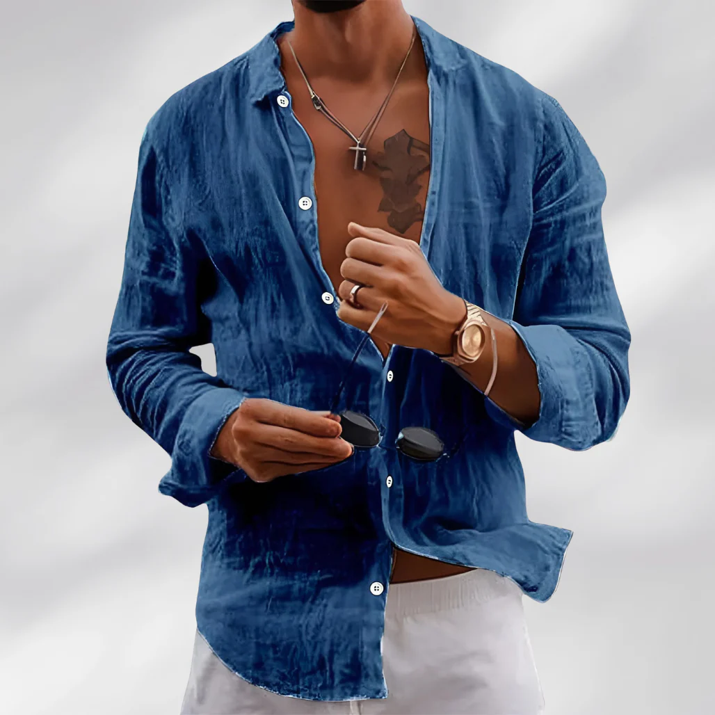 Kalen® | Premium Linen Shirt - Image 3