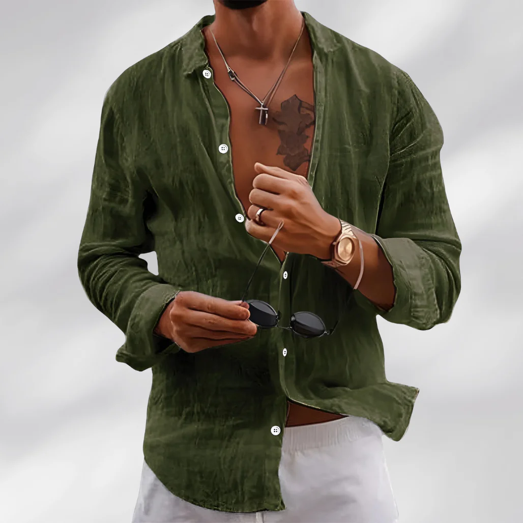 Kalen® | Premium Linen Shirt - Image 6
