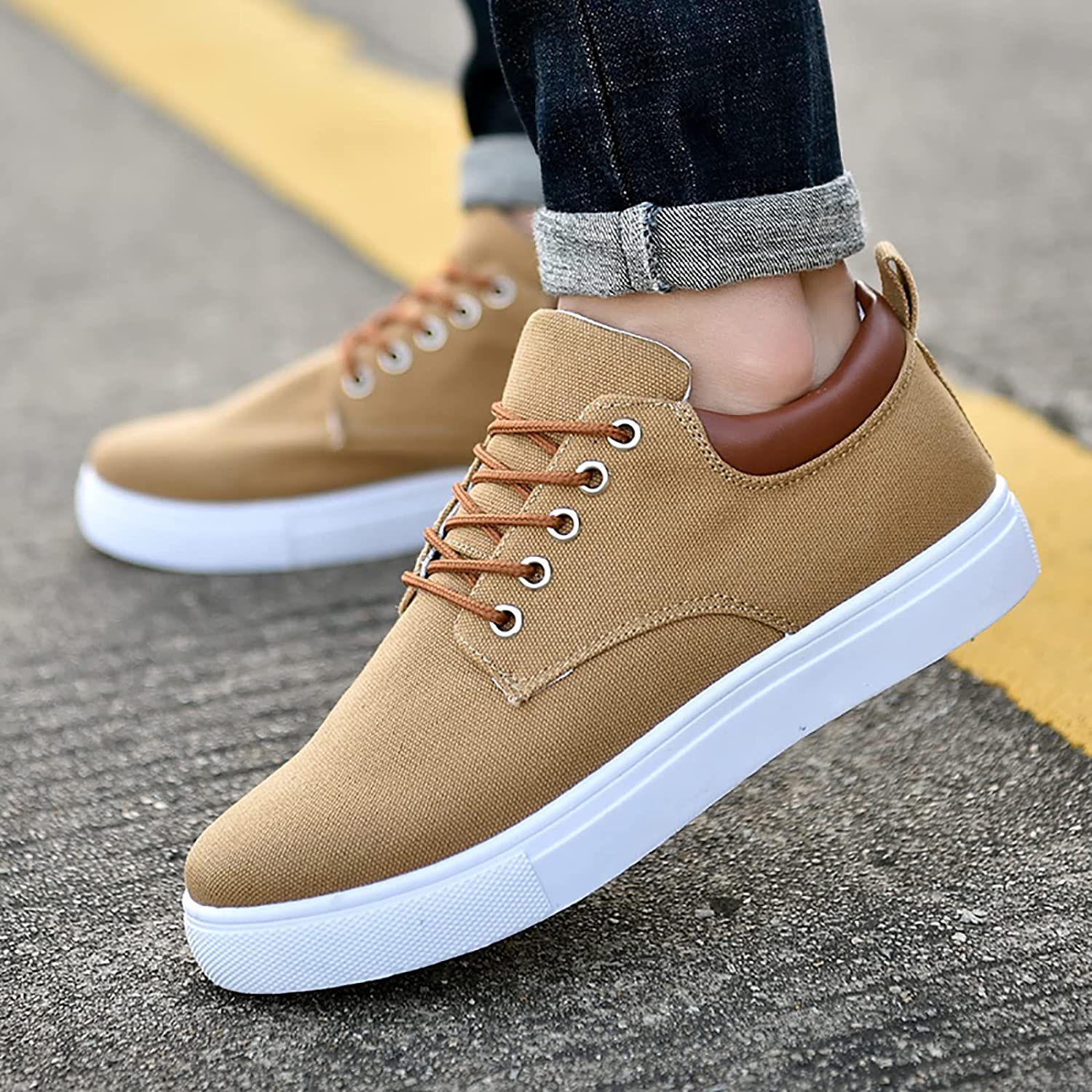 Kameron® | Men'S Sneakers With White Sole - Image 13