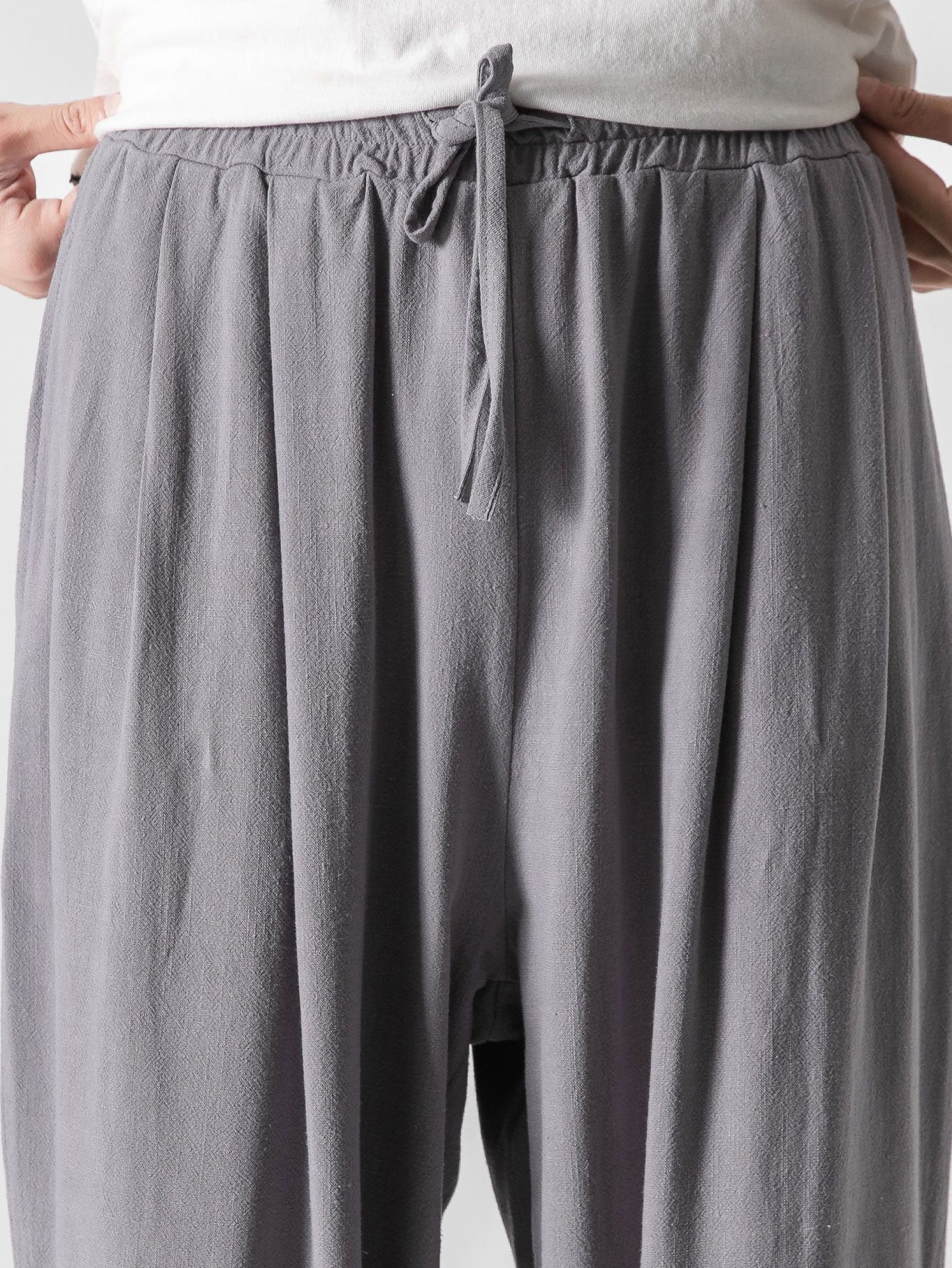 Karel® | Natural Comfort: Wide Relax Fit Pants In Linen And Cotton Blend - Image 9