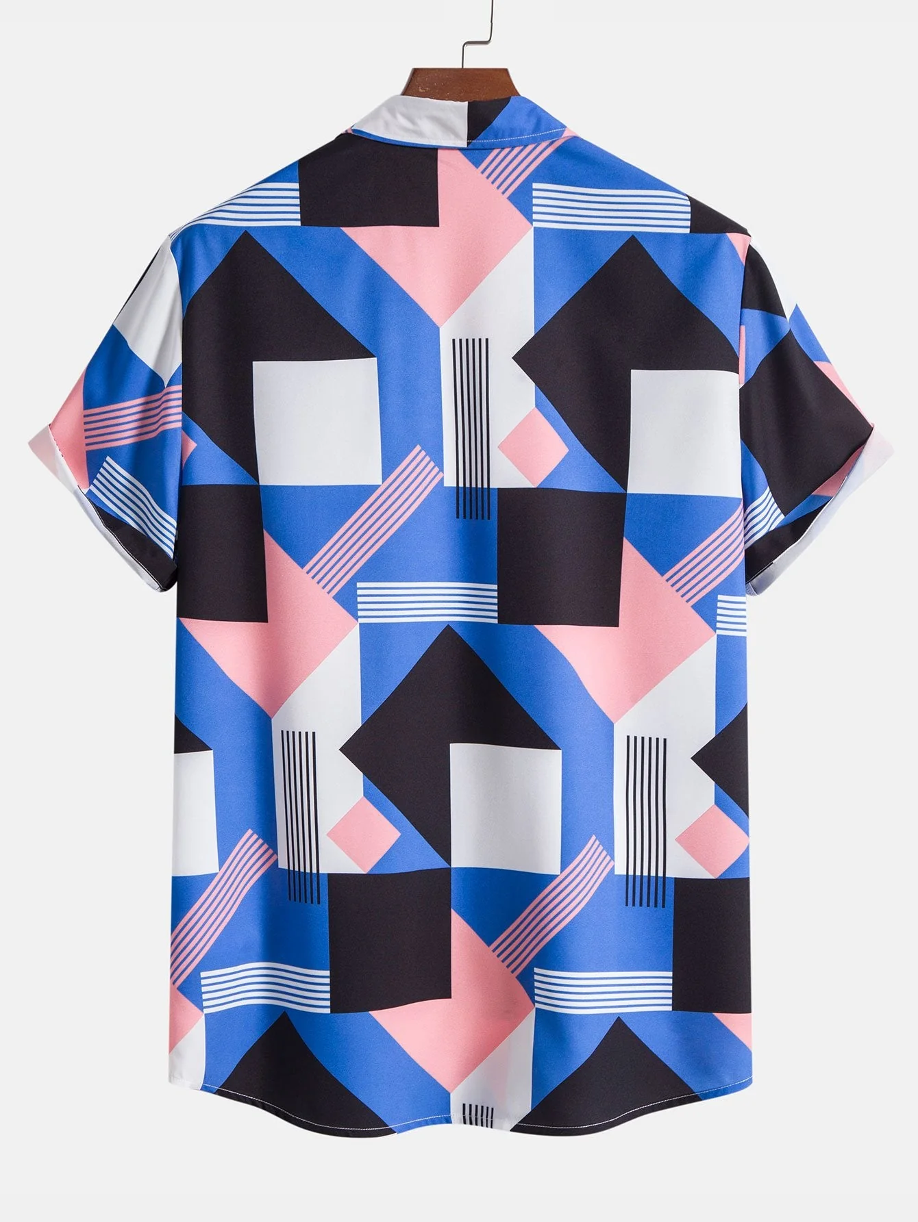 Karl® | Color Block Stripe Print Shirt - Image 4