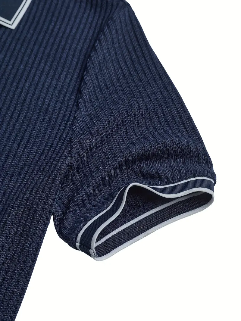 Kasper | Stylish short-sleeved polo shirt - Image 3