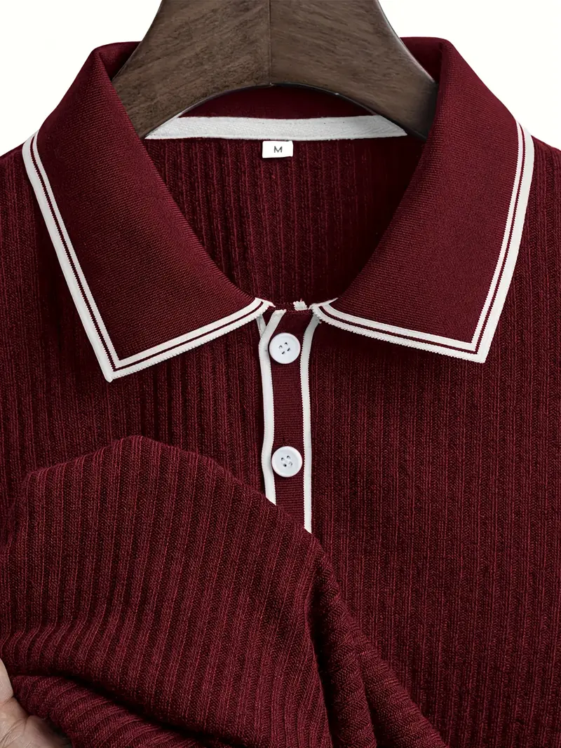 Kasper | Stylish short-sleeved polo shirt - Image 4