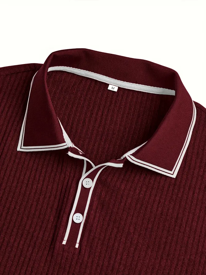 Kasper | Stylish short-sleeved polo shirt - Image 6