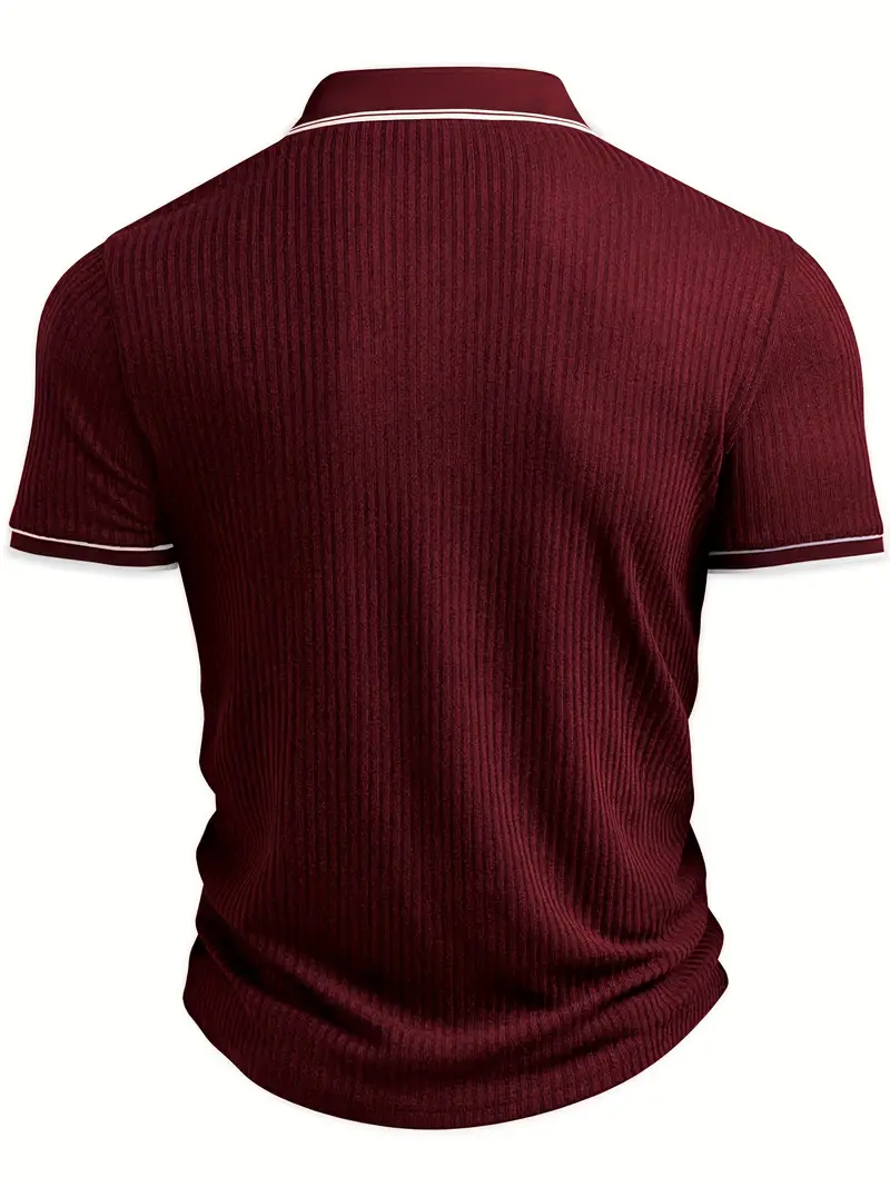 Kasper | Stylish short-sleeved polo shirt - Image 7