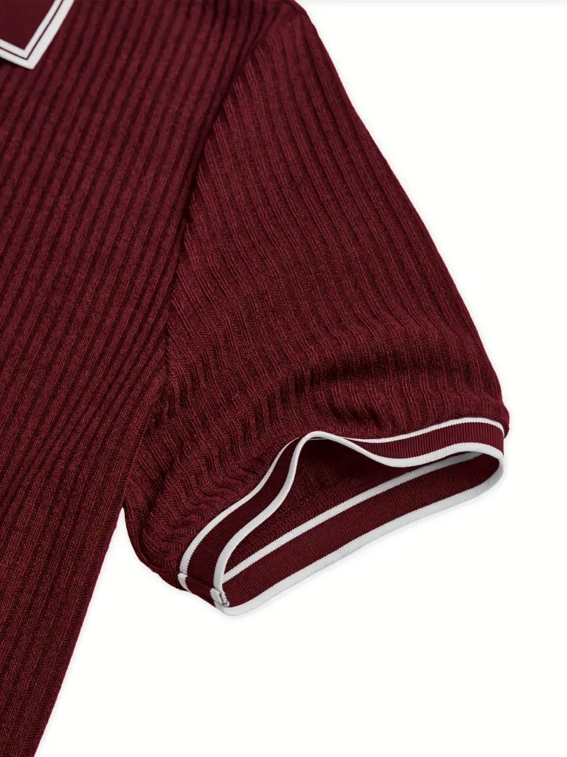 Kasper | Stylish short-sleeved polo shirt - Image 8