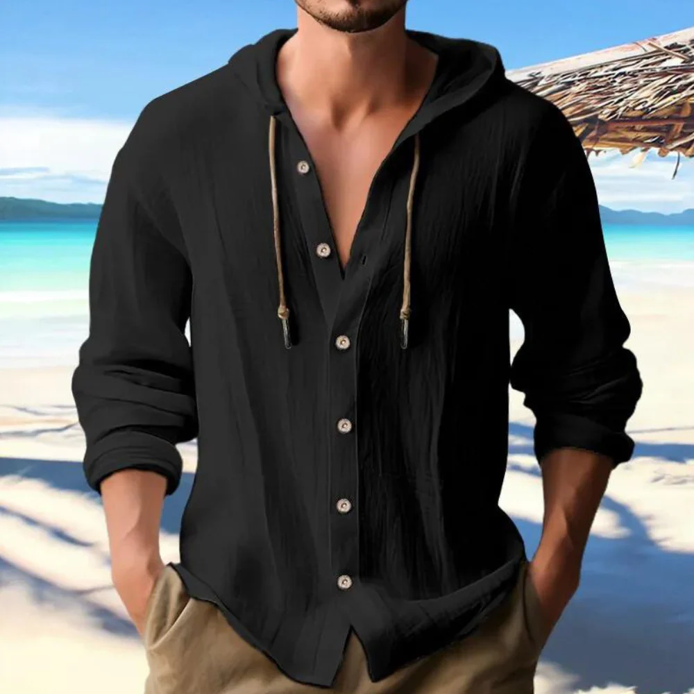 Kayne® | Comfortable Hooded Shirt For Men - Image 4