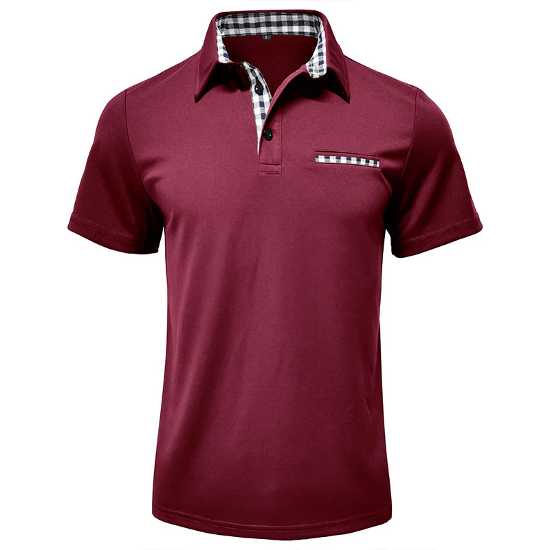 Kean® | Gingham Polo Shirt - Image 13