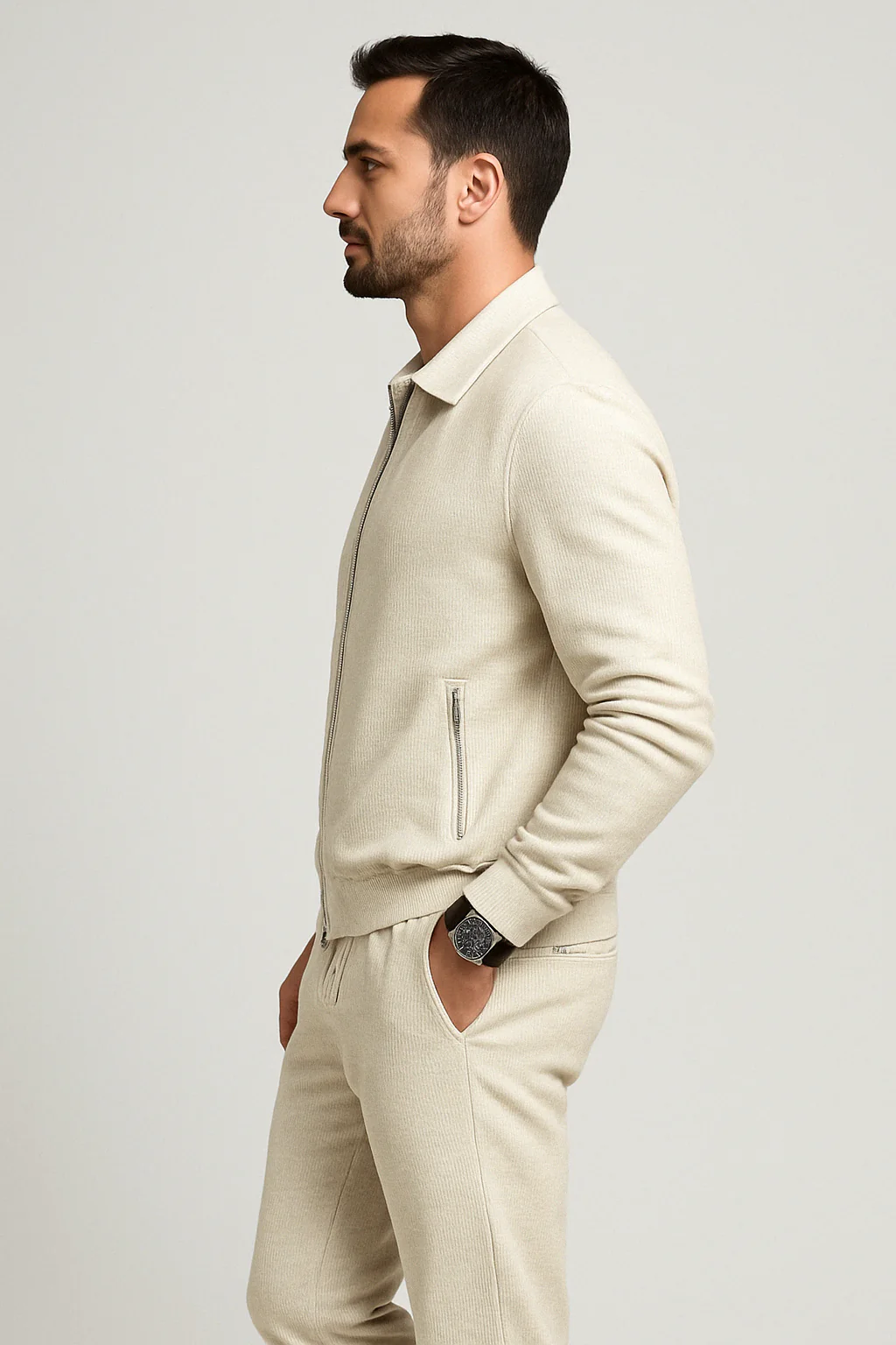 Kean® | Men'S Suit With Zip Vest - Image 2