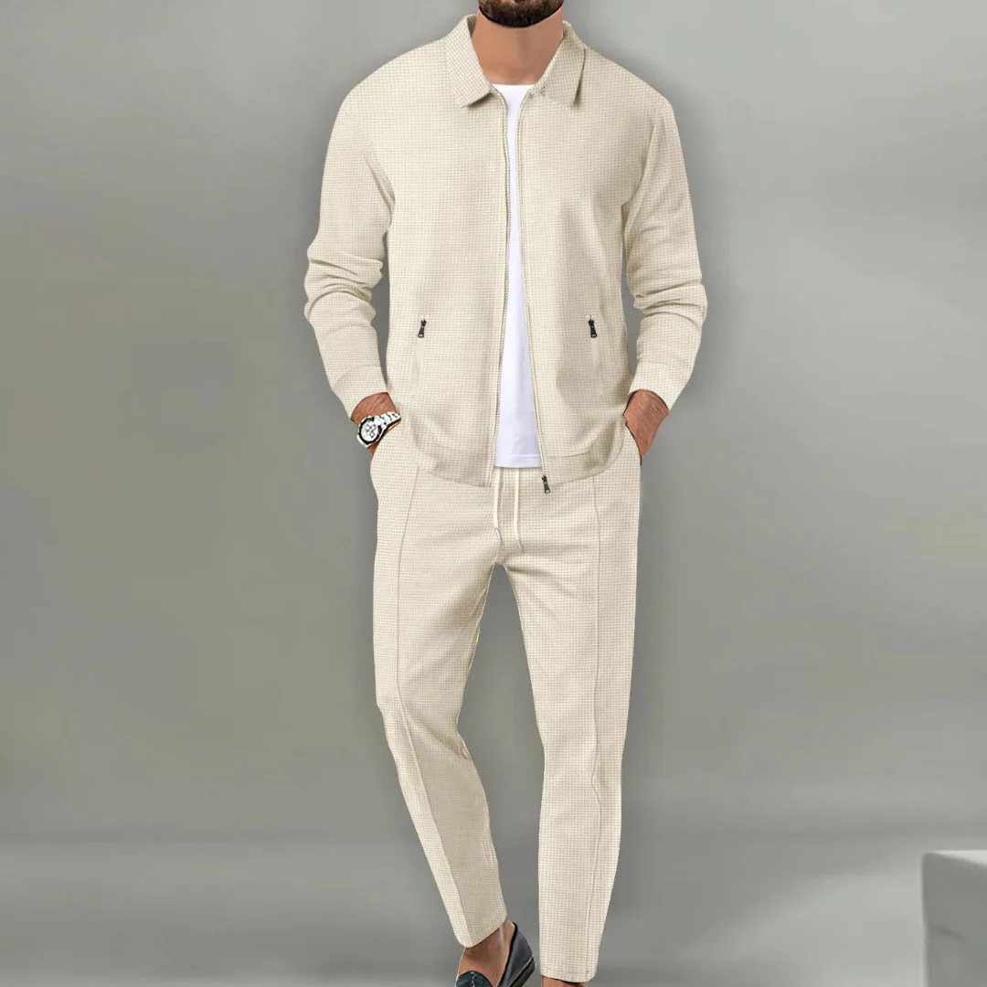 Kean® | Men'S Suit With Zip Vest - Image 4