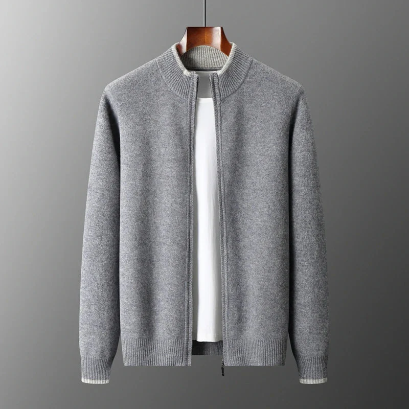Keanu | Arnd – Cashmere jacket with zip - Image 2